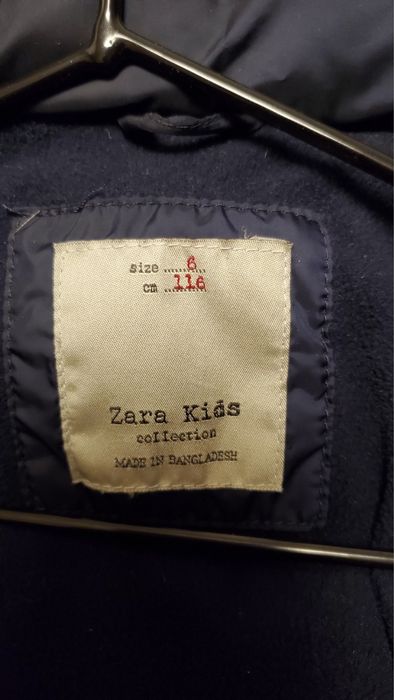 Куртка пуховик Zara зима-осень