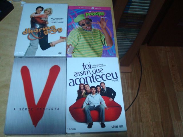 lote series originais,weeds,erva,o principe de bel air, a biblia,bones