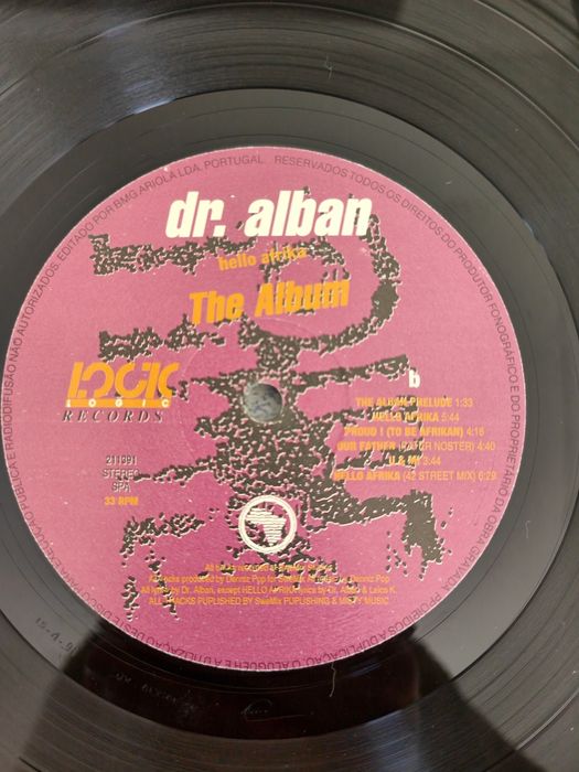 Dr. Alban, Hello Afrika The Album.