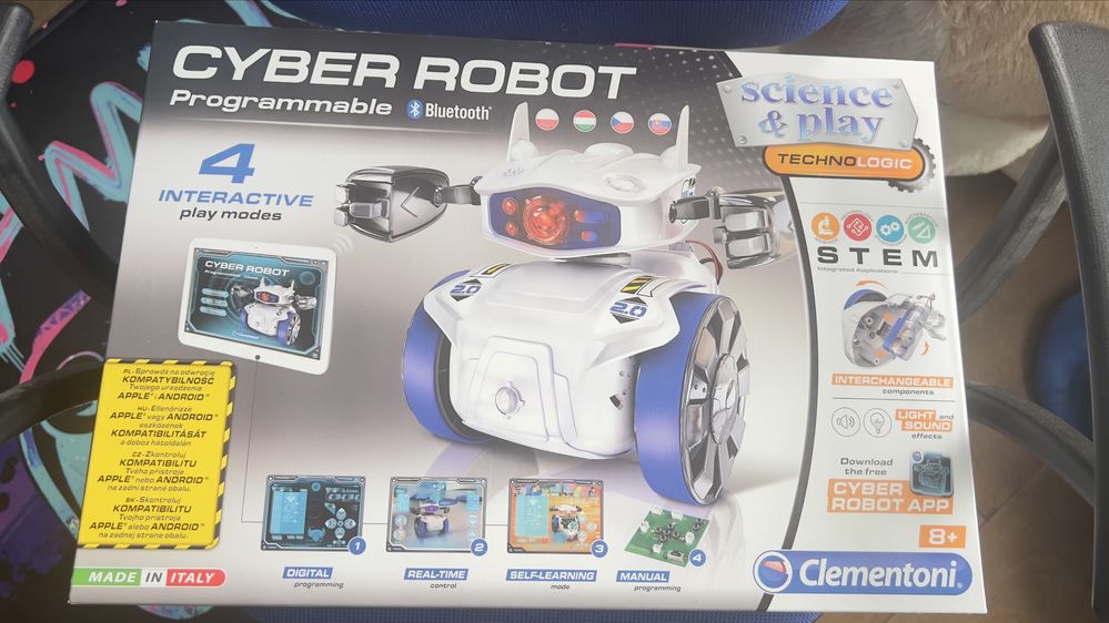 Cyber Robot do skladania i programowania super nowy