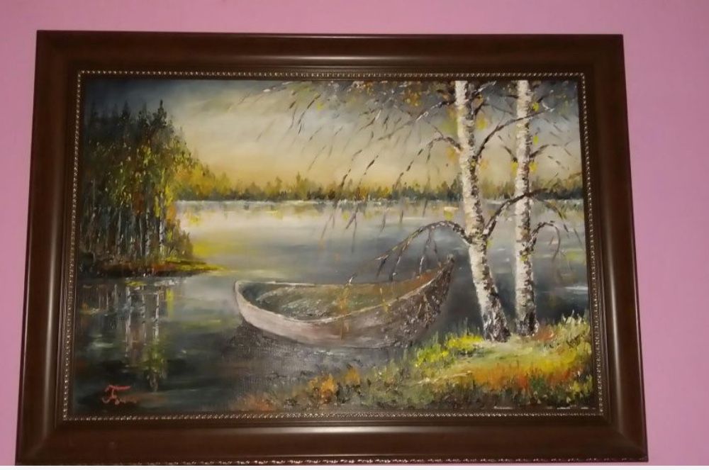 Obrazy olejne ręcznie malowane – efekt 3D, wysokiej klasy rama!