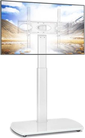 Stojak Uchwyt TV TF3001 podłogowy pod telewizor wysoki 32-65" BIAŁY