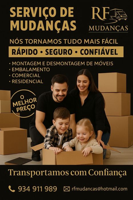 Mudança, Montagem e Desmontagem