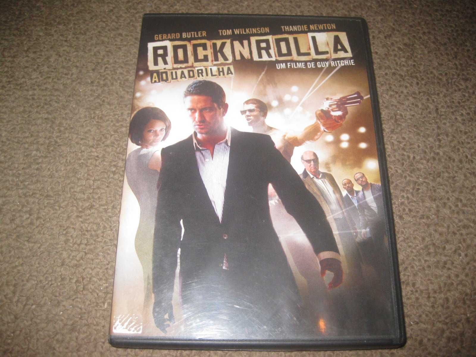 DVD "RocknRolla - A Quadrilha" com Gerard Butler