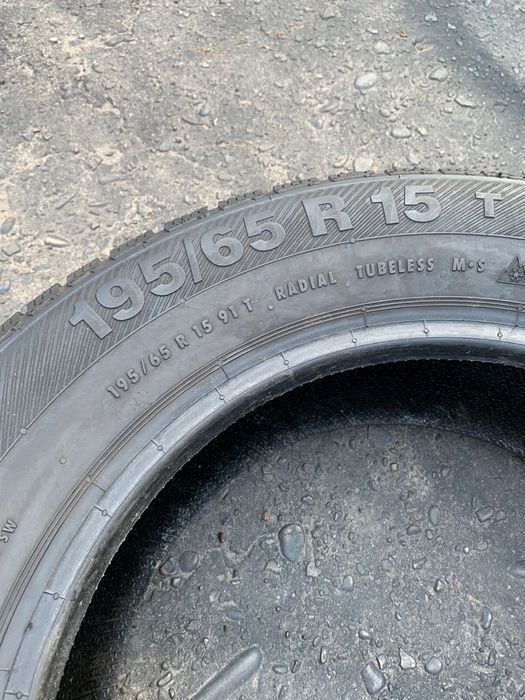 Шини 195/65 R15 Barum зима 2022 рік,7мм