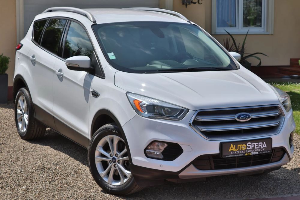 Ford Kuga 2.0 tdi Navi Skóry Led Kamera Asystent parkowania Bezwypadkowy Zadbany