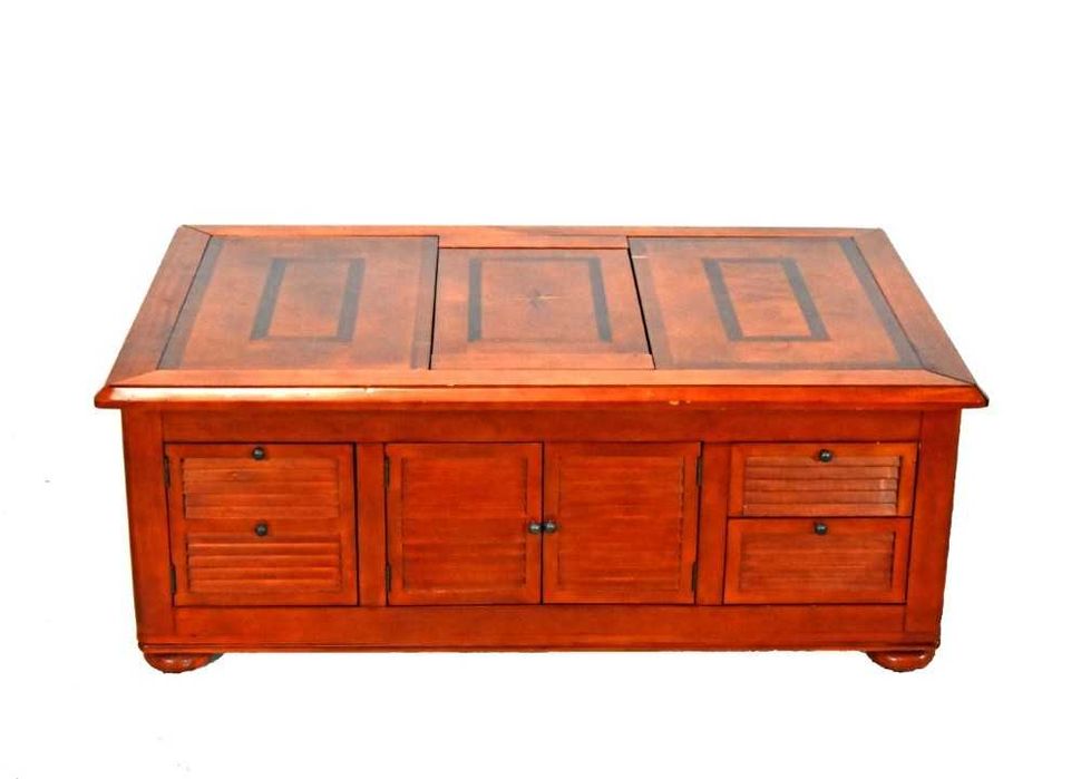 Mesa de centro/jogo em madeira — bonita, prática e cheia de estilo!