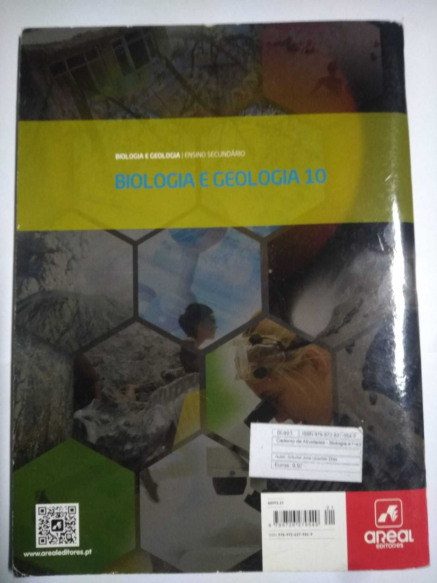 Livros de exercícios - 10º ano  - Biologia e Geologia - como novos