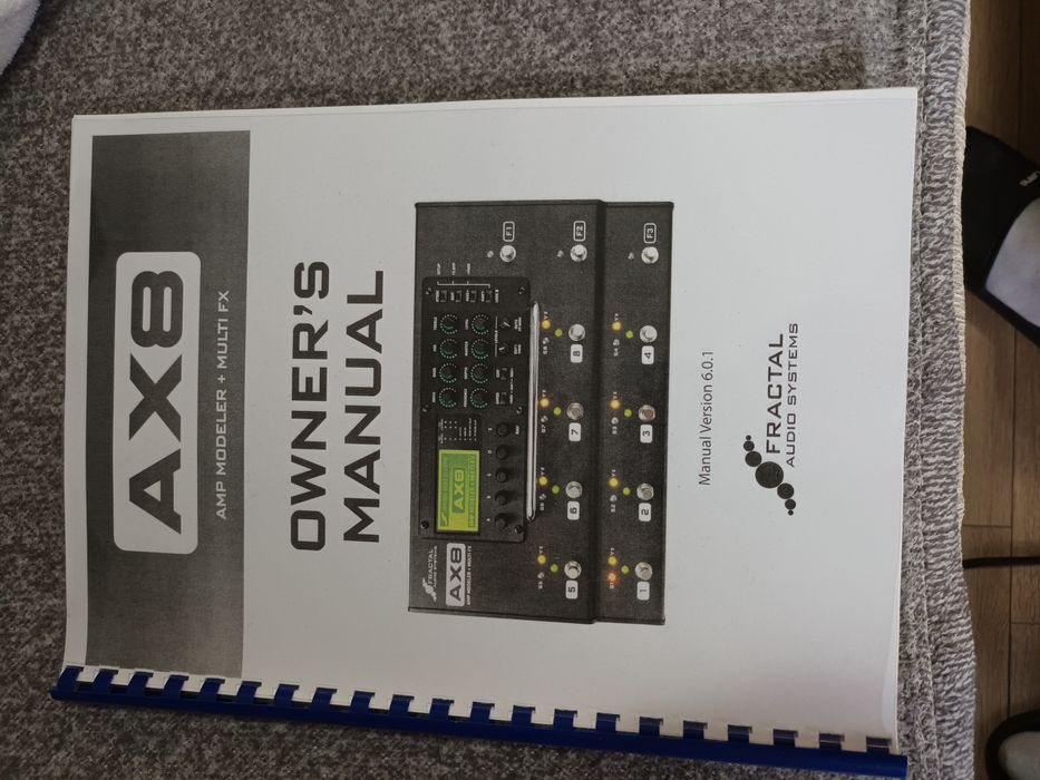 Fractal AX8 modeler z procesorem efektow