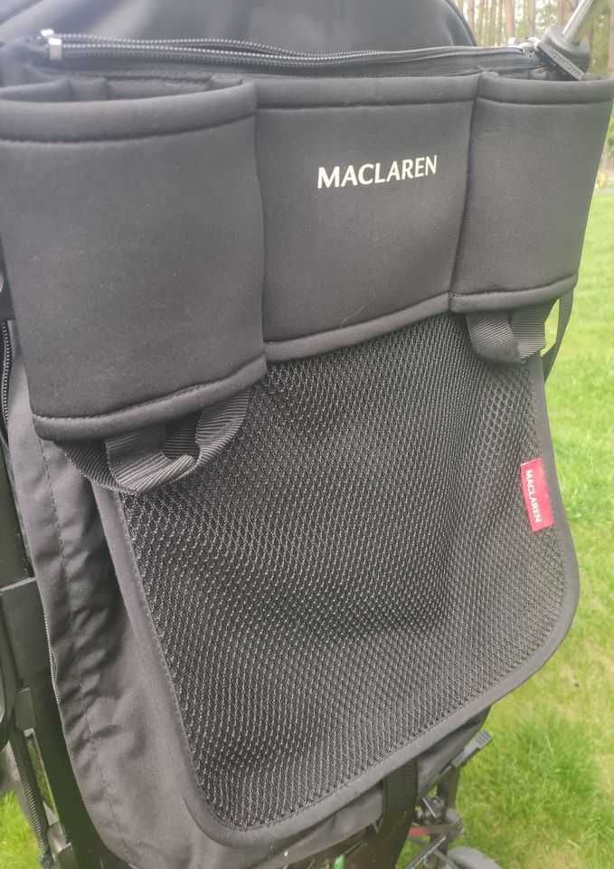 Wózek Maclaren Quest Arc Black Spacerowy Parasolka dla wysokich