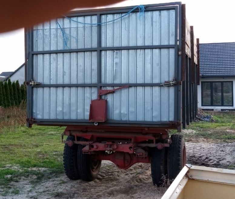 Przyczepa jednoosiowa 8 ton