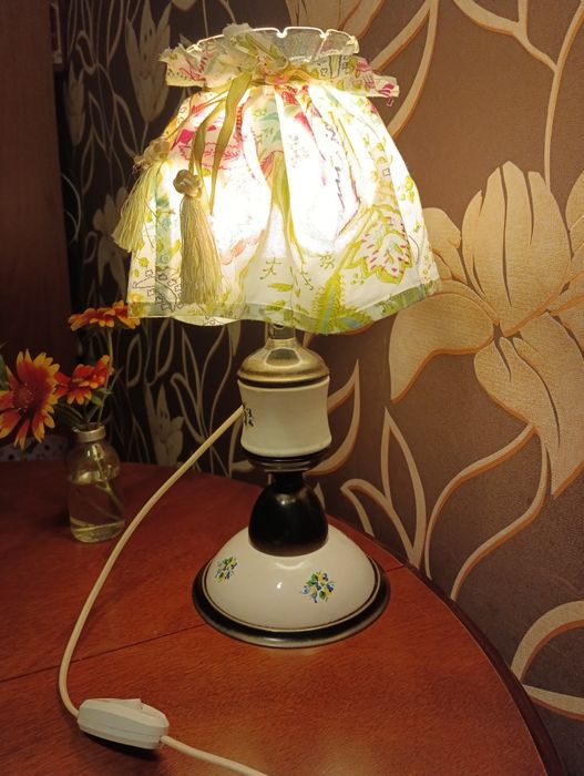 Лампа настольная времен ссср