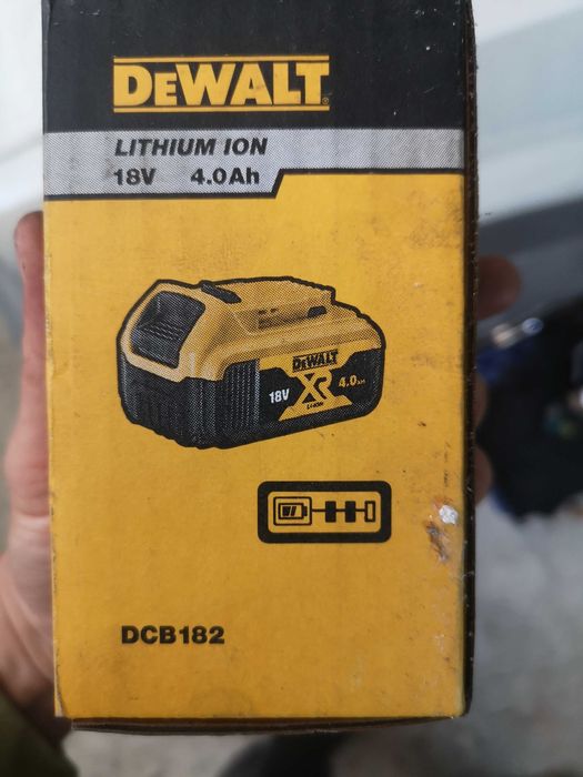 Bateria dewalt 18v xr 4.0