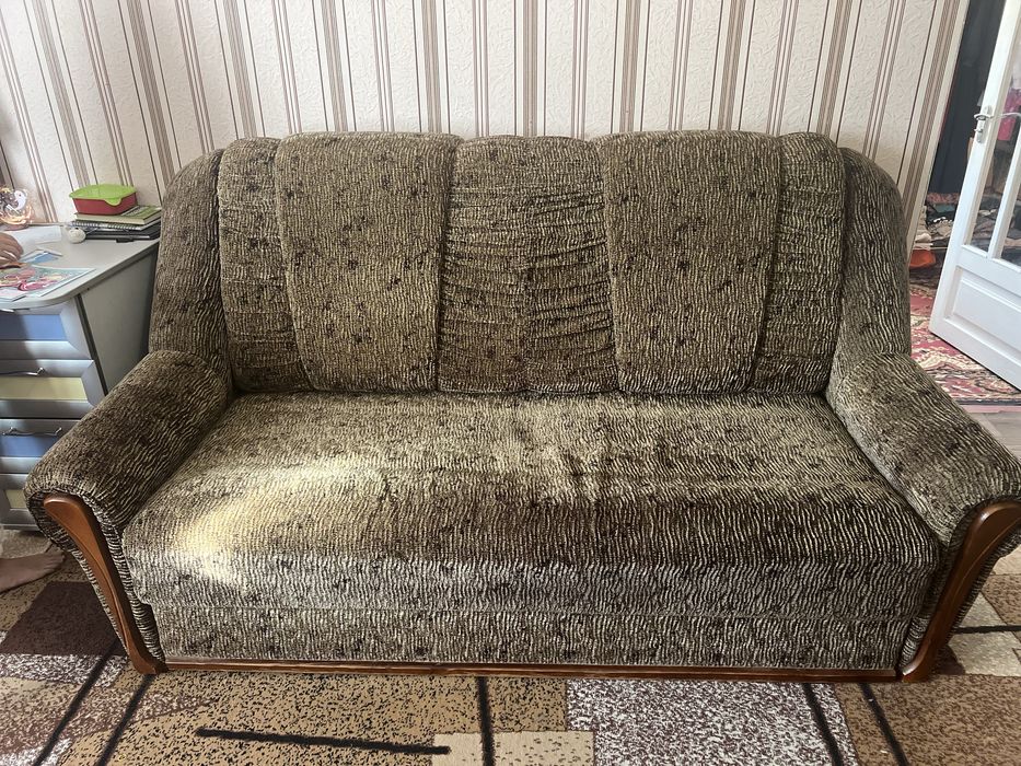 Раскладная мебель, диван 2 кресла