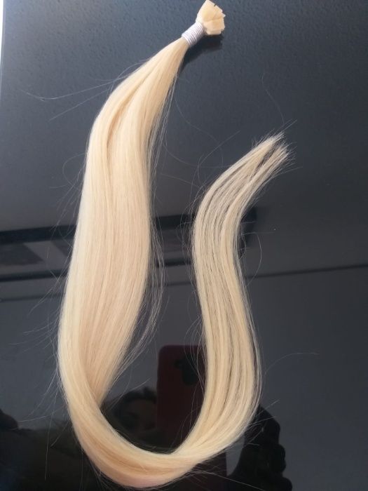 Vendo Extensões de Cabelo Humano Loiro, Castanho e Preto - 50cm