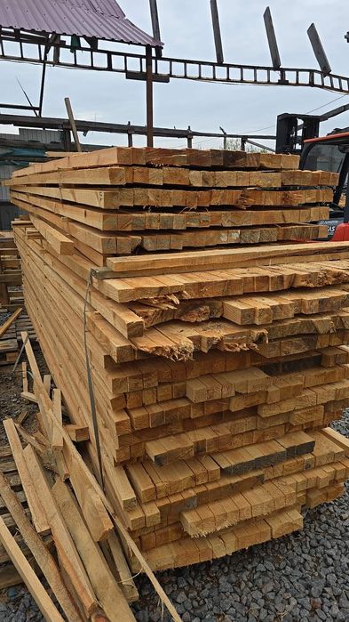 Брус 50*50 та інші пиломатеріали довжиною 4-4.5-6м.