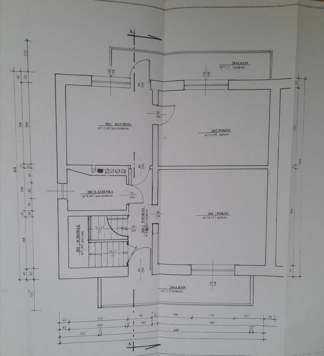 SPRZEDAM MIESZKANIE Z OGRÓDKIEM, II piętro 50,86m2, ul. Sienkiewicza
