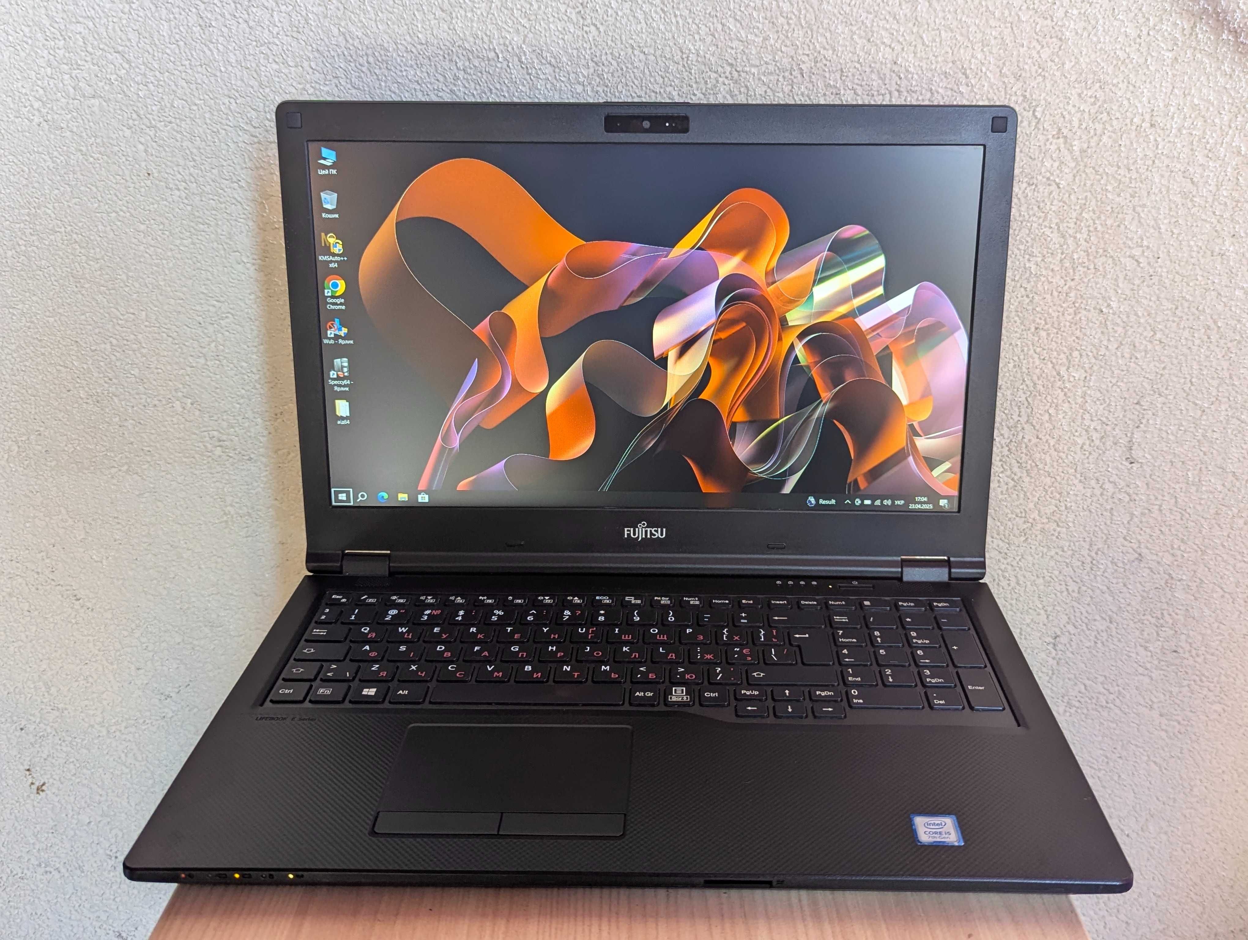 Ноутбук Б/В Fujitsu LifeBook E458; i5-7200U/ 8 GB DDR4/SSD 128Gb(F141)