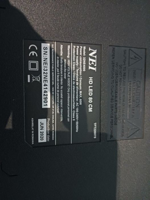 LCD marca Nei como novo