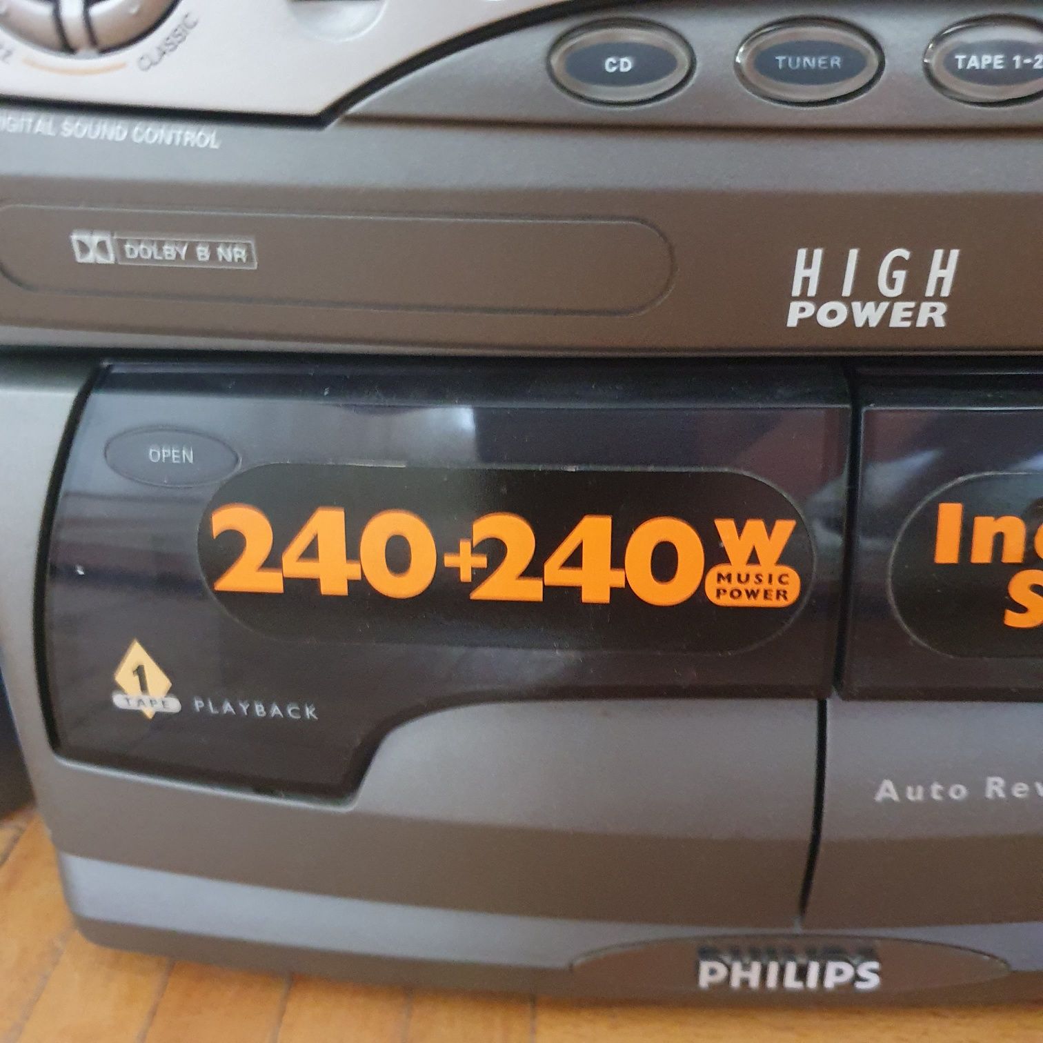 Radio duża moc 3 płyty, 2x 240W