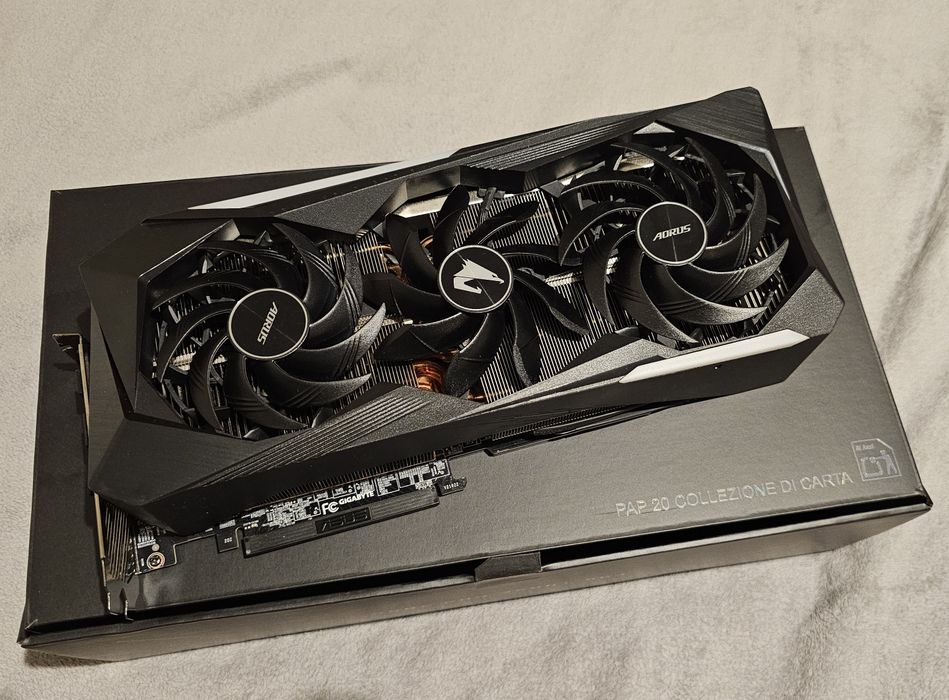 ‼️Видеокарта GIGABYTE AORUS RTX 3070 Ti MASTER 8G ‼️