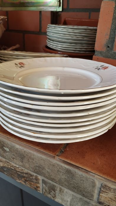 Conjunto Pratos Antigos/Vintage