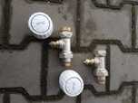 Zawory .Głowica z kapilara M 30 zawory 3/4" z głowicą  Danfoss