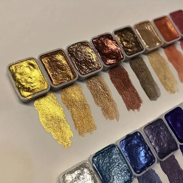 Фарби, акварель шимерна