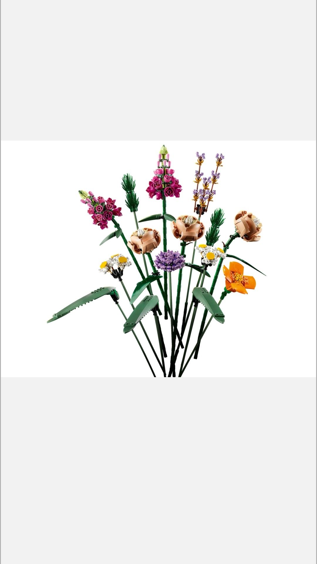 Świetny zestaw klocków Lego 10280 Botanical Collection Bukiet kwiatów
