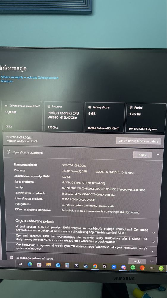 Dell Precision T3500