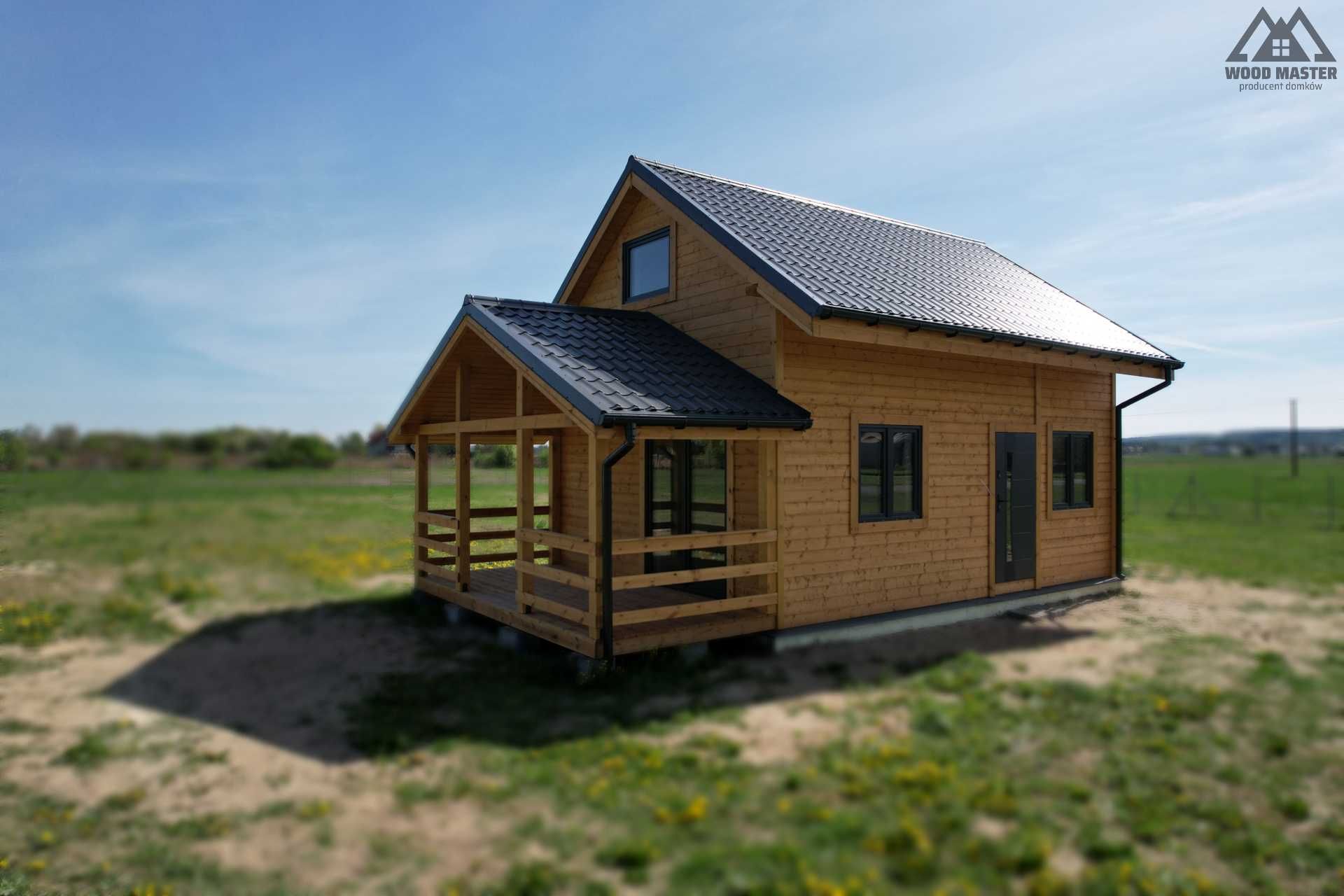 Domek Całoroczny 35m2+10m2 taras + kotłownia
