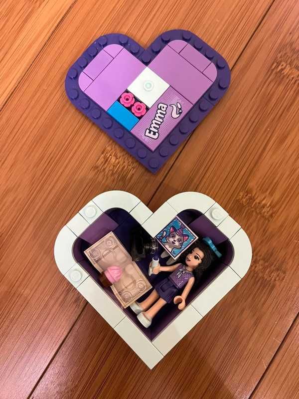Klocki LEGO Friends 41355 Pudełko w kształcie serca Emmy