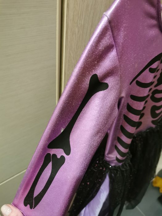 122 128 sukienka na bal kosciotrup andrzejki karnawal