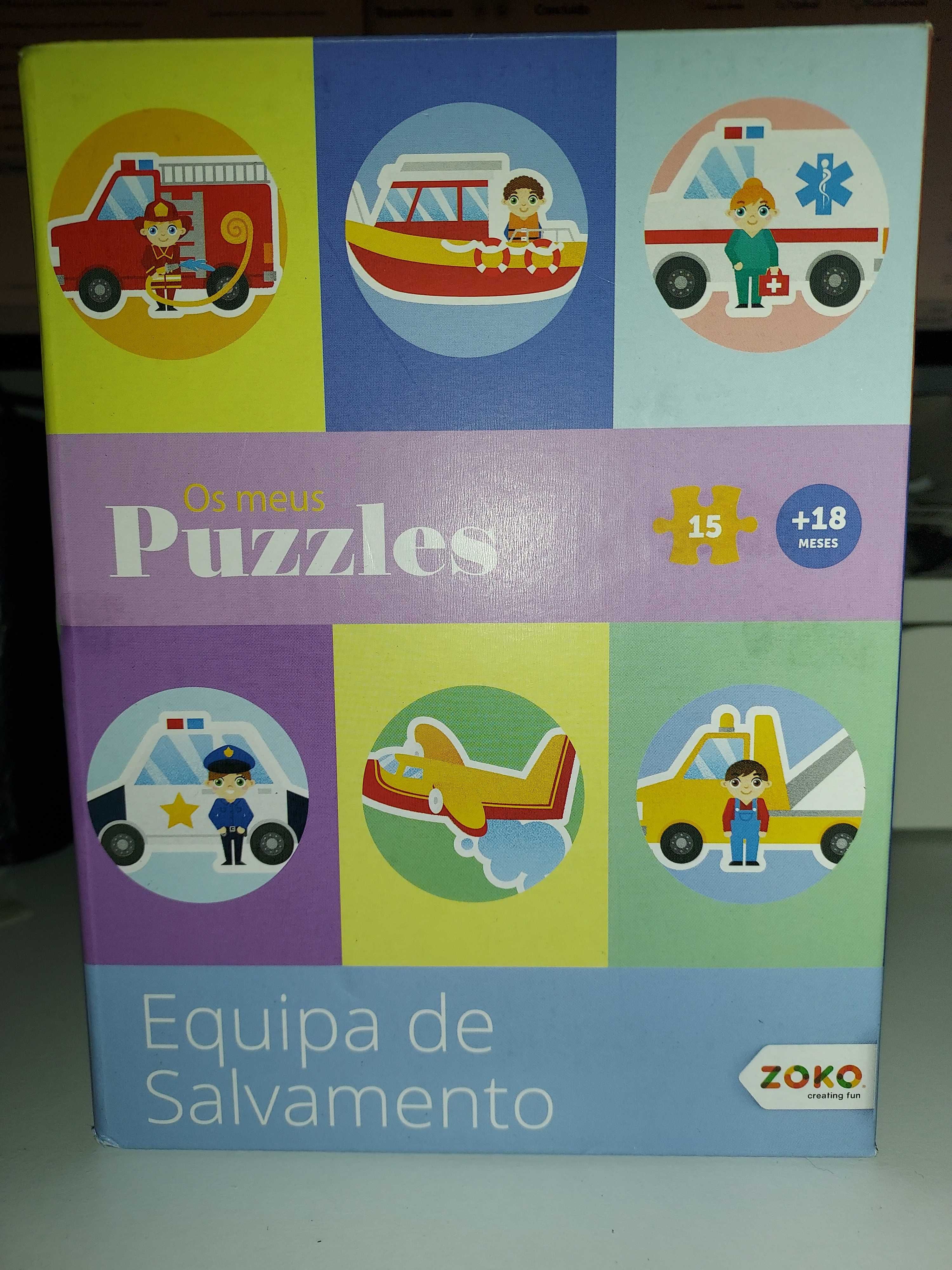 Puzzle bebé +18M (novo na caixa)