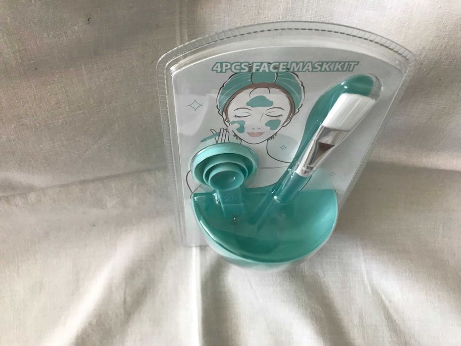 Zestaw DO ALG miseczka pędzelek miarki szpatułka