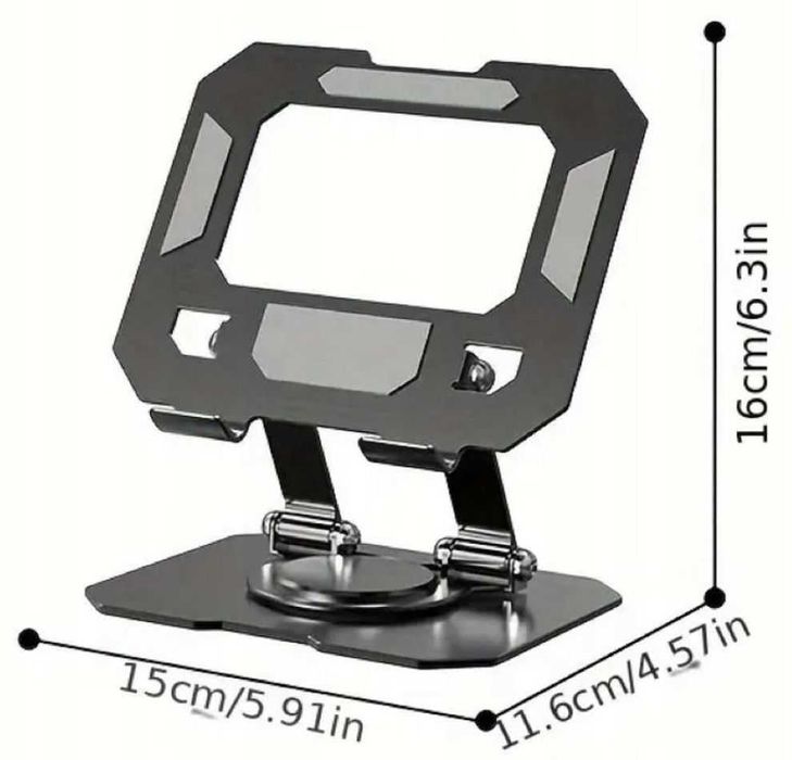 Stojak na tablet 4-16" składany, regulowany, metalowy 04134