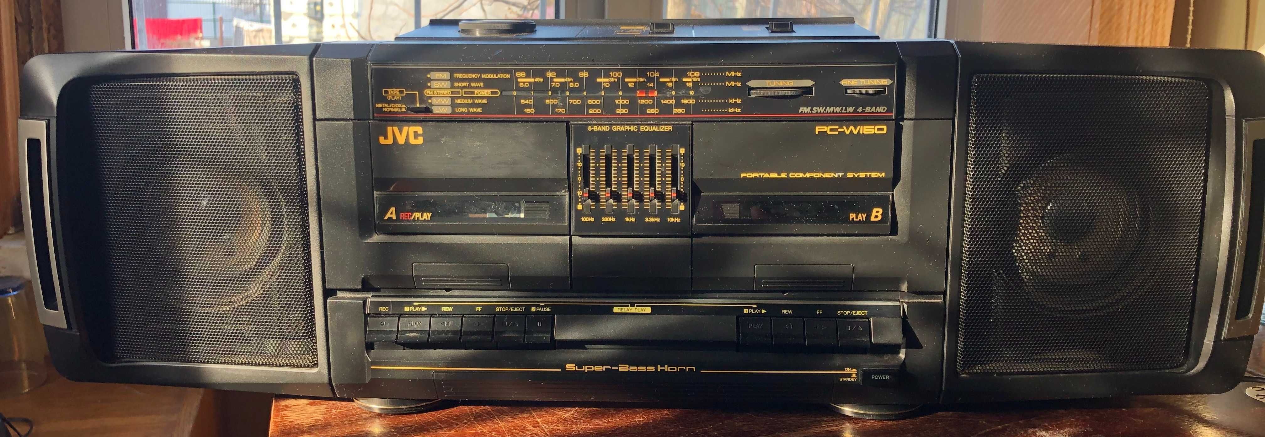 Магнитолу японскую JVC PC-W150