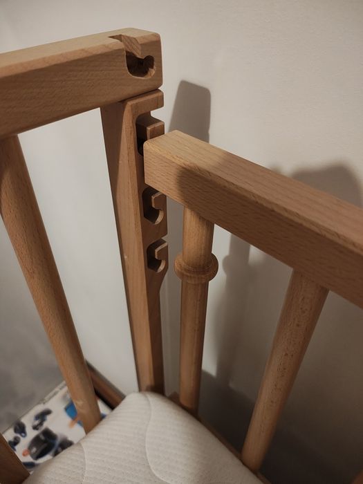 Łóżeczko dostawka dla dziecka Babybay Comfort + materac