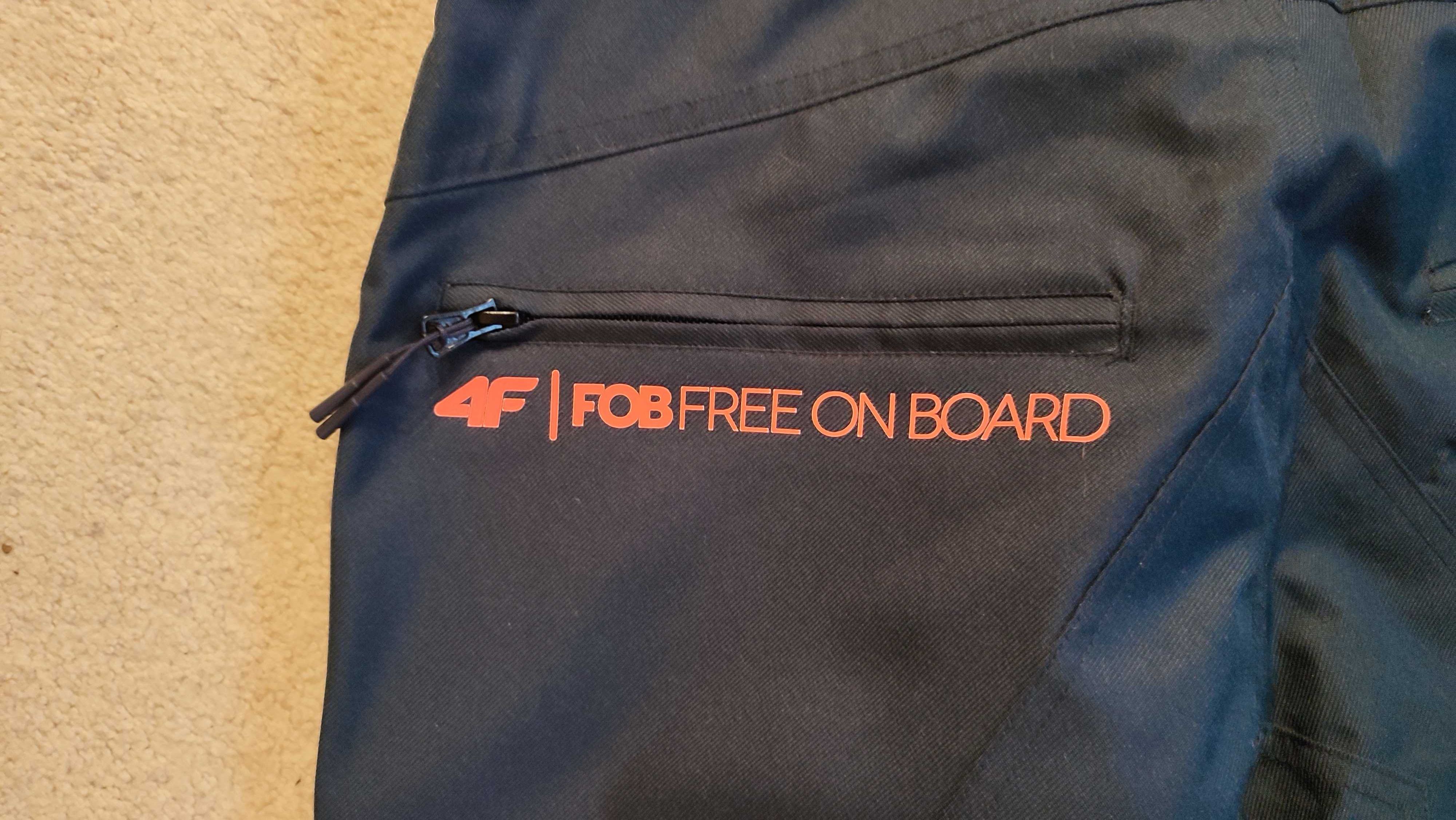 4F męskie spodnie snowboardowe FOB membrana 15 000 rozm S
