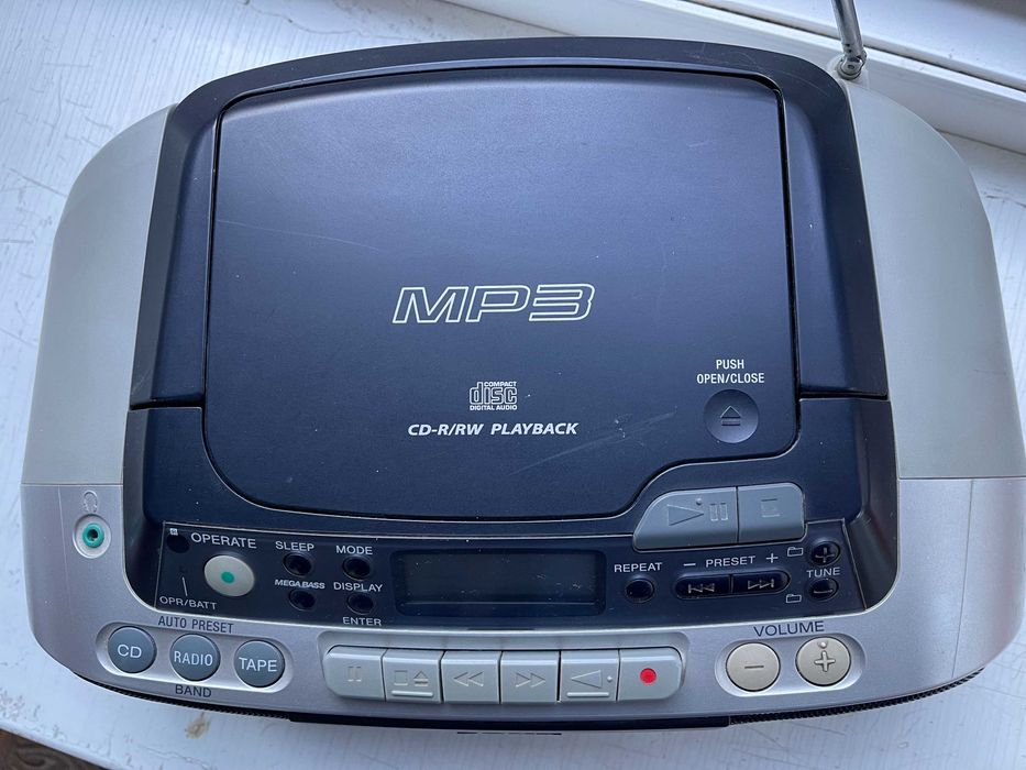 Магнітола Sony CFD-S03CP (CD/MP3, Radio, Cassette-corder)