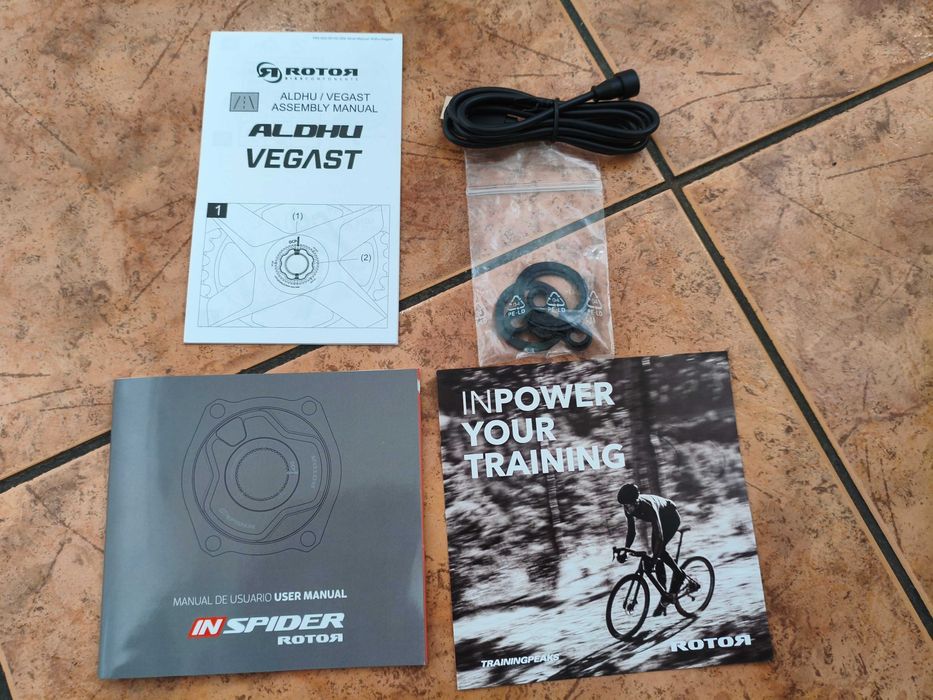 Korba (mechanizm korbowy) z pomiarem mocy Rotor ALDHU24