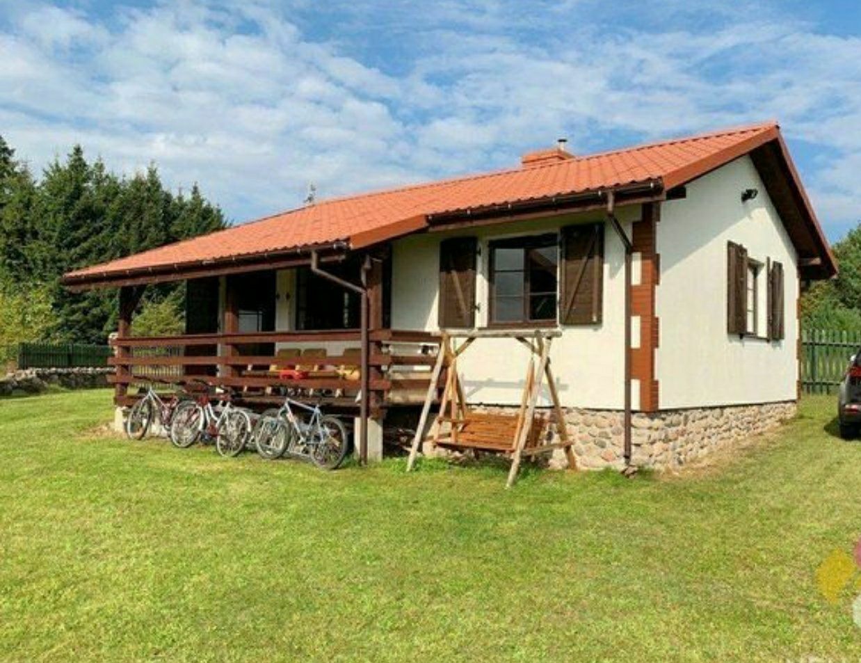Domek z własnym pomostem - mazury.