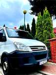 Iveco Daily 29L12  Bus dostawczy brygadówka, Iveco Daily 29L12, Skrzynia + Plandeka, 7 os