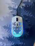 SteelSeries Aerox 3, Rato gaming RGB, ultraleve, 8500DPI, pouco usado