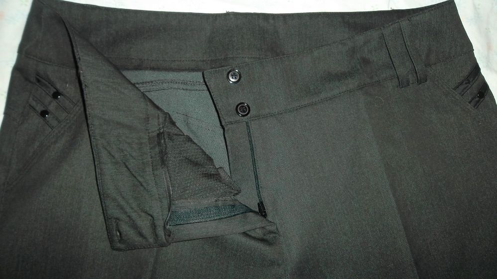 Женские брюки, штаны, джинсы. Турция. Черные. Баталы 56-58 р-р