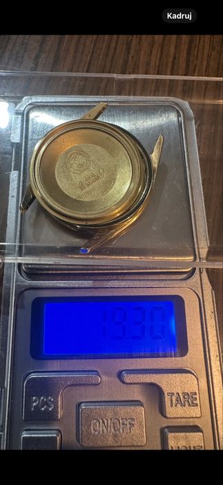 Złoty zegarek Girard Perregaux 18 k automat