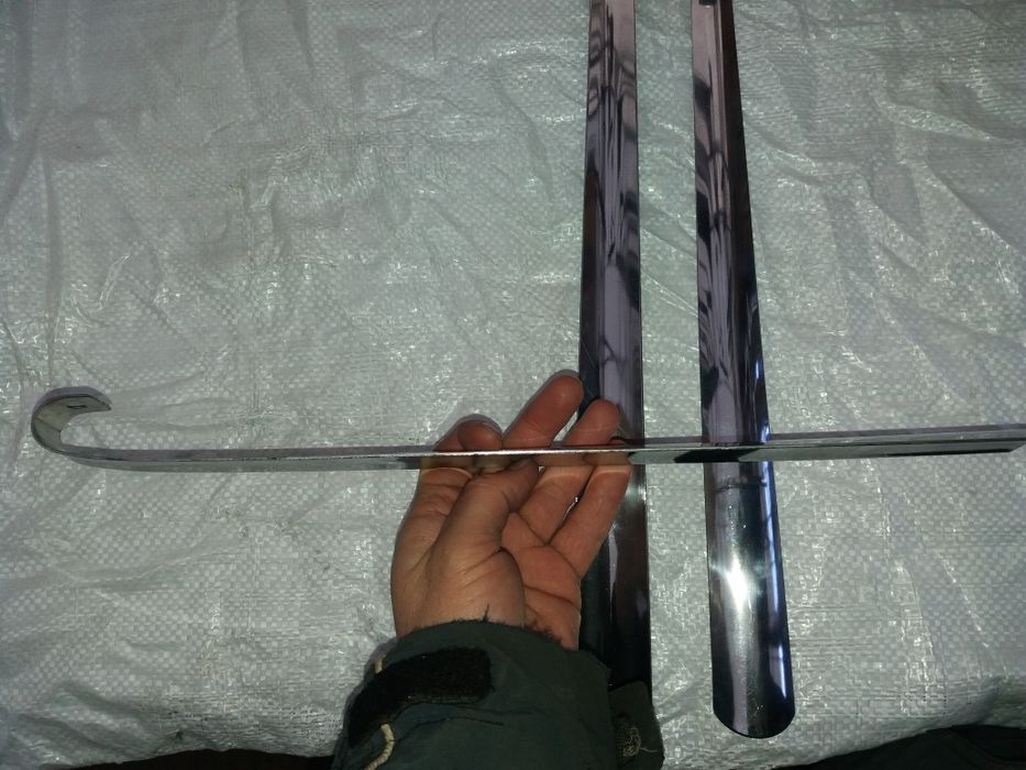 Обувная ложка из нержавеющей стали,рожок.