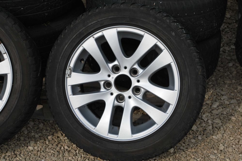 Koła 205/55 R16 5x120 Alufelgi + opony zimowe BMW E46 E90 E91 E87 F20
