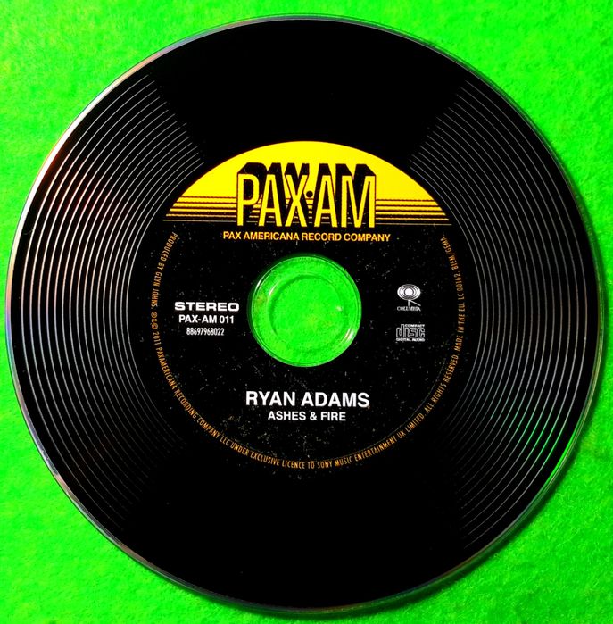 Ryan Adams – Ashes & Fire (CD, 2011)