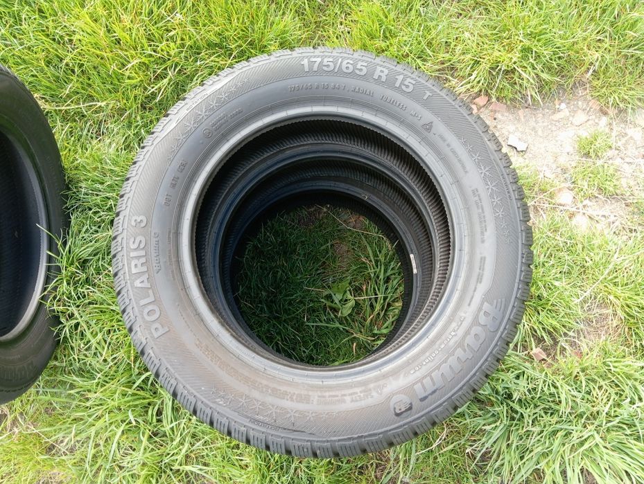 4szt opony zimówki Barum 175/65/15 gumy 7,5